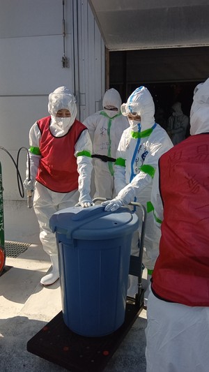 宮城県で今シーズン初めての鳥インフルエンザ　殺処分開始