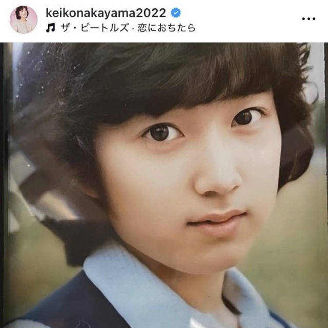 中山圭以子インスタグラム＠keikonakayama2022より