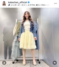 KABA.ちゃんインスタグラム(@kabachan_official)より