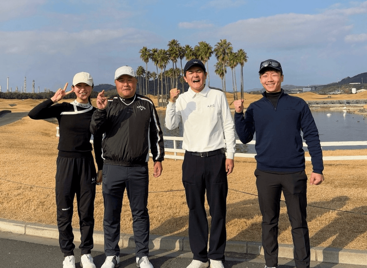 左端が早川優衣さん、左から3番目がノブさん（早川優衣 (@yui_hayakawa_) さんのXより）