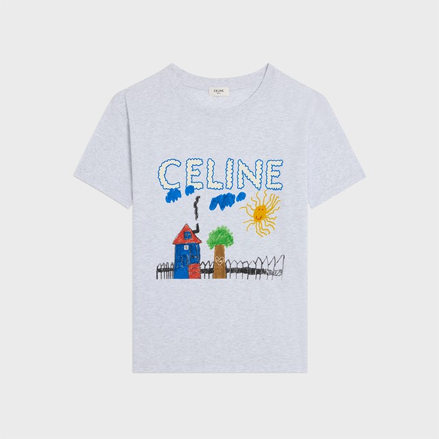 プレイフルなイラストが胸を高鳴らせる、<br>セリーヌのTシャツ。