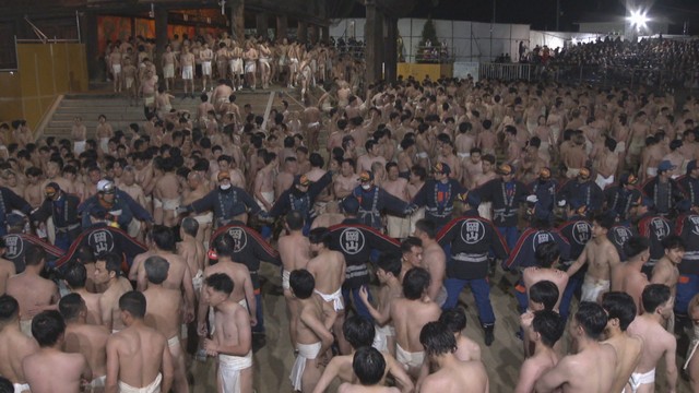西大寺会陽　岡山市東区　2月