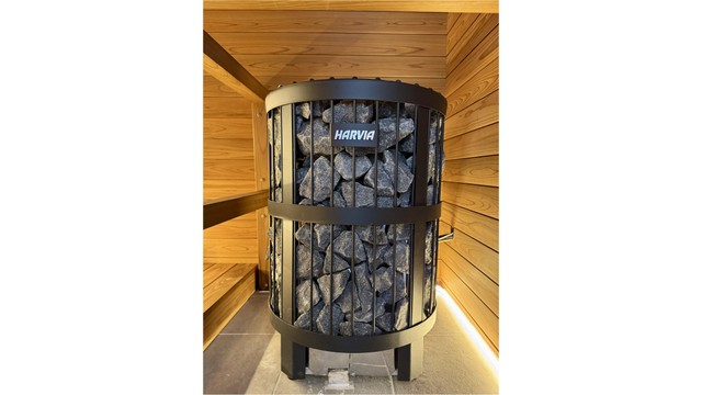 HARVIA製ストーブ（ジャンボフェリー提供）