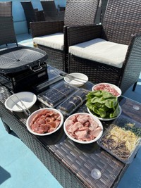 学校のプールでバーベキューが楽しめる「いくのBBQスカイパーク」