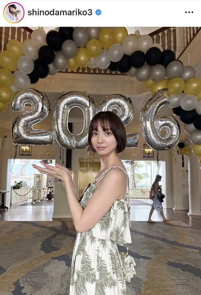 篠田麻里子のインスタグラム＠shinodamariko3より