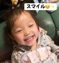 ういちゃん2歳、スマイル！（提供：@mai.mama3さん）