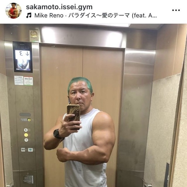 坂本一生インスタグラム＠sakamoto.issei.gymより