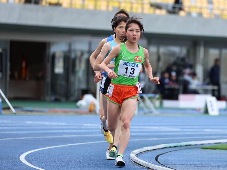 陸上・駅伝 - 関東インカレ女子10000mで大東大・野田真理耶は4位「絶対