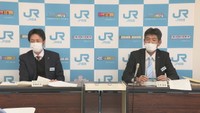 JR四国の会見（高松市）
