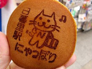 駅限定にゃんこスター 「にゃっぽりどら焼き」は張り込みの味