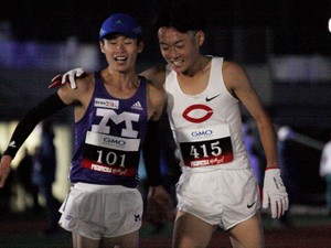 陸上 駅伝 March対抗戦で明治大 鈴木聖人が手助け 中央大の居田優太と湯浅仁が28分台へ 4years 大学スポーツ