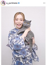 平野綾のインスタグラム＠a_ya.hiranoより