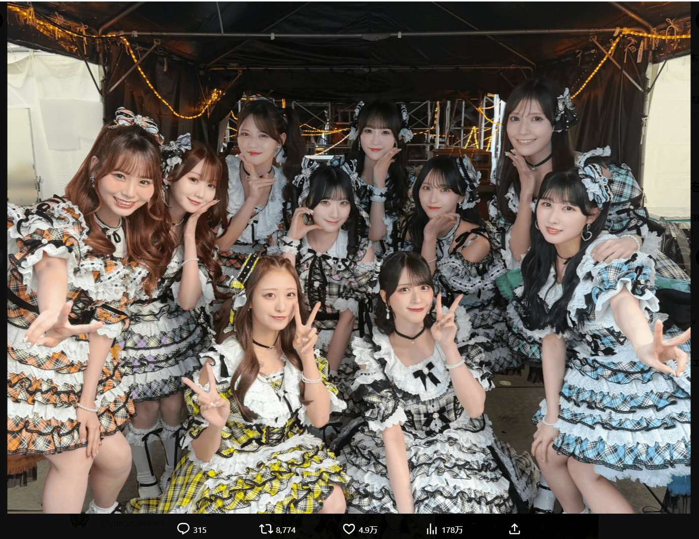 ＝LOVEの公式Xアカウント（@Equal_LOVE_12）より