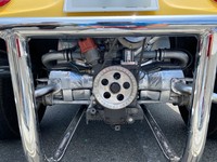 空冷水平対向1600ccエンジン。完全にむき出しです。