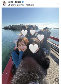 竹井愛乃アナウンサーのインスタグラム＠aino_takeiより