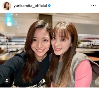 三田友梨佳アナのインスタグラム＠yurikamita_officialより