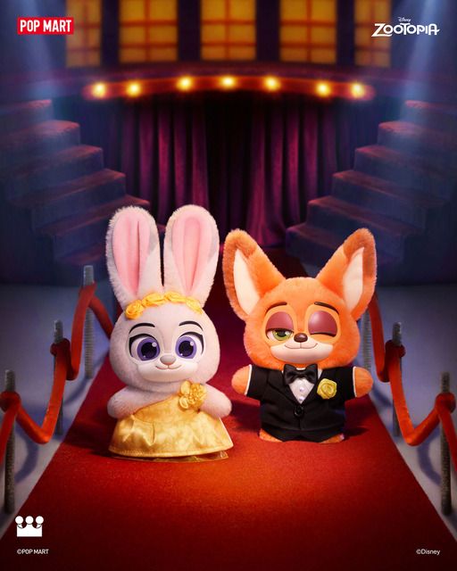 ズートピア』ジュディとニックがぬいぐるみキーホルダーになって登場