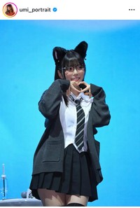 東雲うみインスタグラム＠umi_portraitより