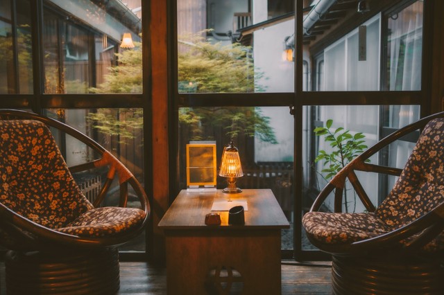 旅先の旅館でしか味わえないあの場所（提供：旅の自由帳さん）