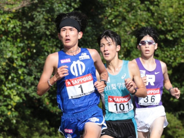 陸上・駅伝 - 順天堂大学が盤石の走りで箱根本戦出場を決める 「5強