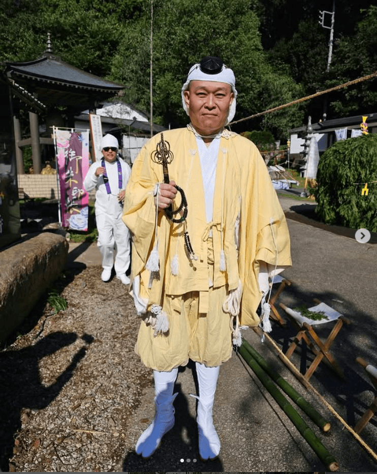 千原せいじのインスタグラム（＠chiharaseiji）より