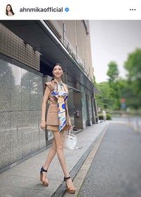アンミカのインスタグラム＠ahnmikaofficialより
