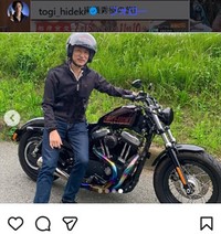 ホンダGB250＝東儀秀樹のインスタグラム＠togi_hidekiより