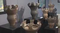 岡山・備前市の長縄手遺跡の縄文土器を再現　猪風来美術館で企画展