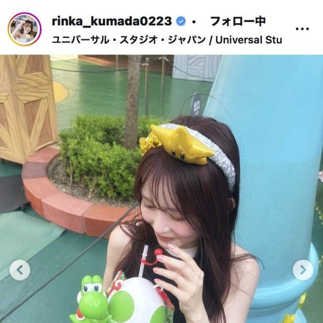 久間田琳加のインスタグラム＠rinka_kumada0223より