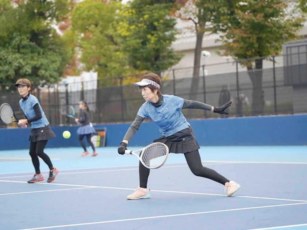 互いのプレースタイルを試合で発揮。60代で全国の舞台に立った