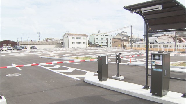 資料　ことでん仏生山駅前のパークアンドライド駐車場