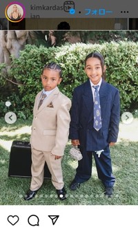 キム・カーダシアンのインスタグラム＠kimkardashianより