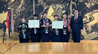 14日　表敬訪問の様子