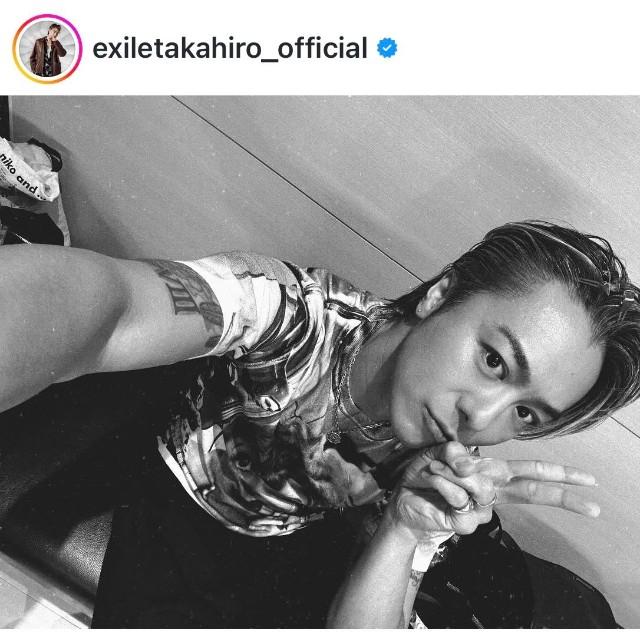 TAKAHIRO（@exiletakahiro_official）さんのインスタグラムより