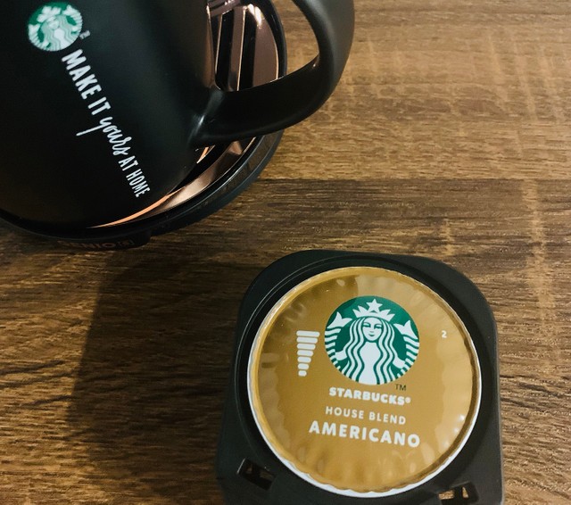 専用カプセル。筆者は「アメリカーノ」をチョイスしました