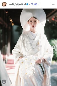 藤井サチのインスタグラム@sachi_fujii_officialより