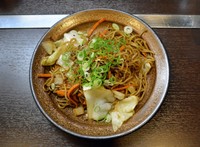 「京乃雫」で味わえる焼きそば
