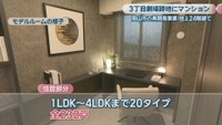 モデルルームの様子