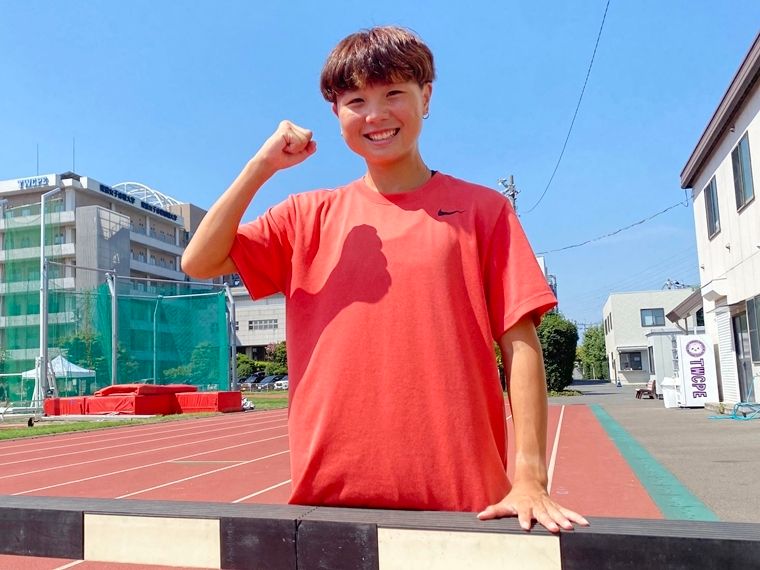 陸上・駅伝 - 東京女子体育大・道田衣舞選手 バスケから転向し、サン