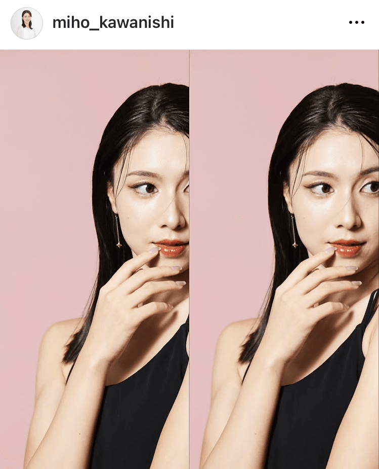 河西美帆アナウンサーのインスタグラム＠miho_kawanishiより