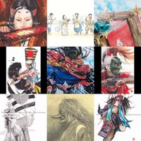 栗田さんは東京藝術大学を卒業し、現在画家として活躍している／栗田知佳さん（@kuritadrawing）提供