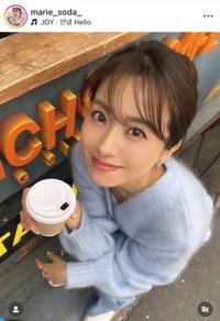 曽田茉莉江インスタグラム(@marie_soda_)より