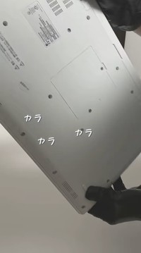 カラカラ音がする／投稿主さん提供
