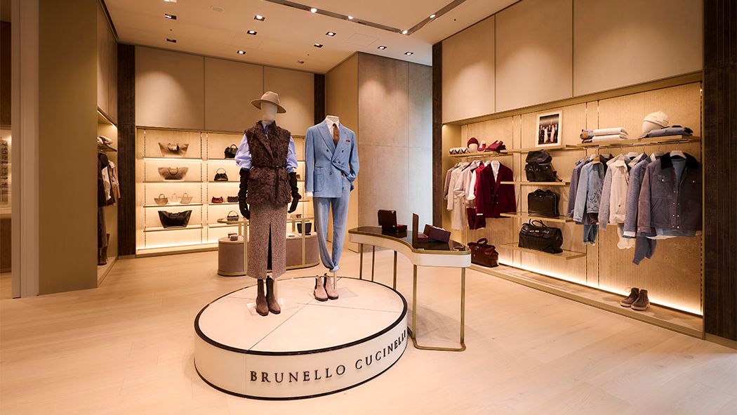 国内最大級の路面店。<br>ブルネロ クチネリ銀座店が<br>待望のリニューアルオープン！