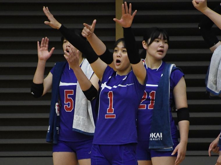 バレー - 東海大学・光広のぞみ主将 リハビリも長かったラストイヤー