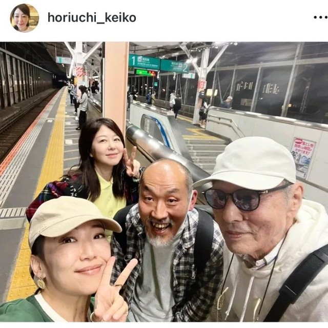 堀内敬子インスタグラム＠horiuchi_keikoより