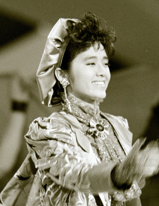 アイドル時代の早見優さん（1985年）