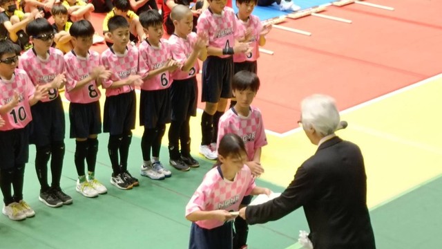 夏の全国小学生ドッジボール選手権で準優勝　南輝ドッジボールクラブ　8月16日