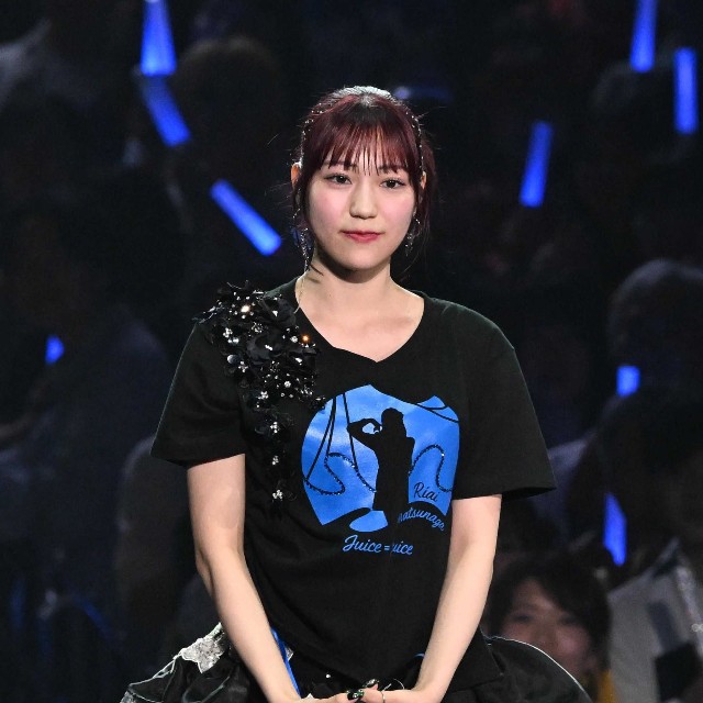 アンコールに登場したJuice=Juiceの松永里愛=ぴあアリーナMM