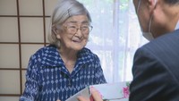 岡山市の齋藤美代子さん（102）